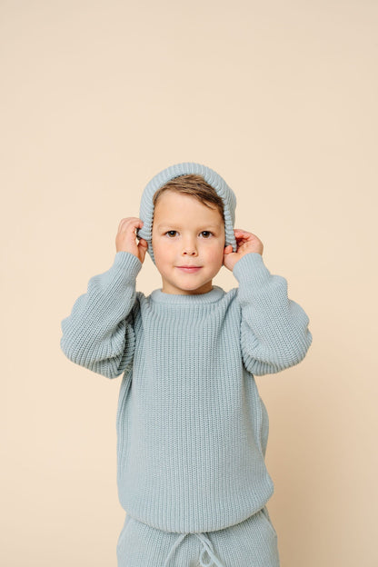 Lou Lou & Company Knit Beanie - Steele, Toddler