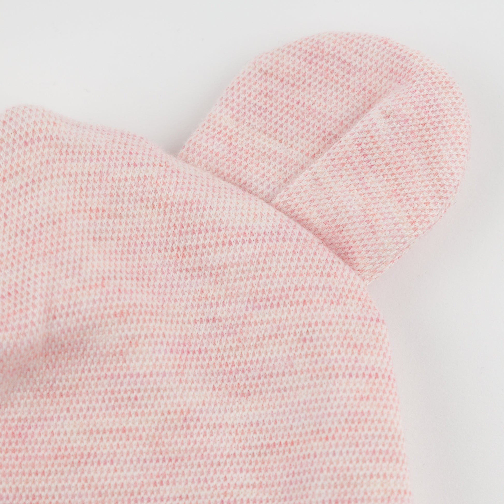 Oh Baby! Honeycomb Bear Ear Hat - Pale Pink, S - Image 2