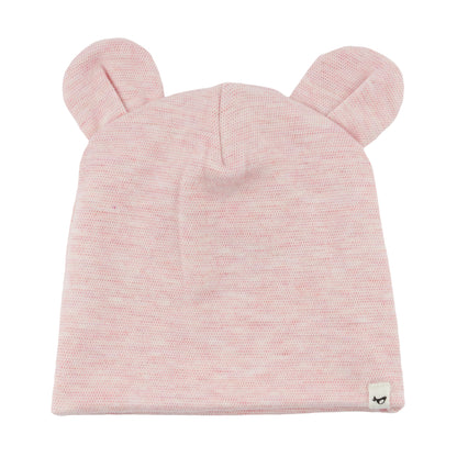 Oh Baby! Honeycomb Bear Ear Hat - Pale Pink, S