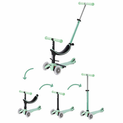 Micro Kickboard Micro Mini2Grow LED Scooter - Mint - MMD361