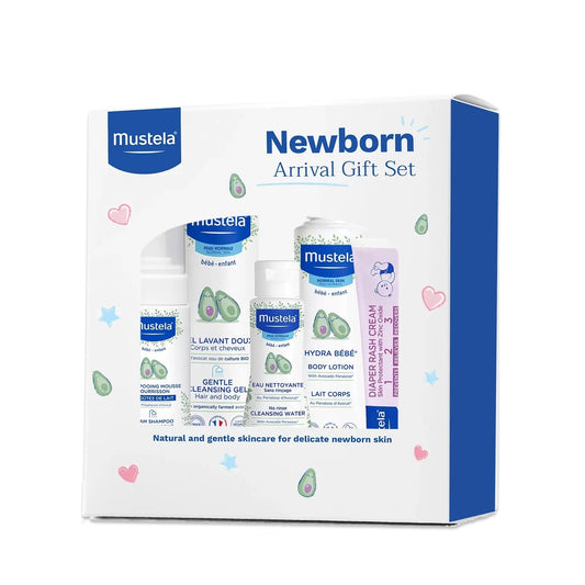 Mustela Newborn Arrival 5-Piece Gift Set