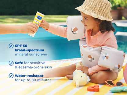 Mustela SPF 50 Mineral Sunscreen Lotion