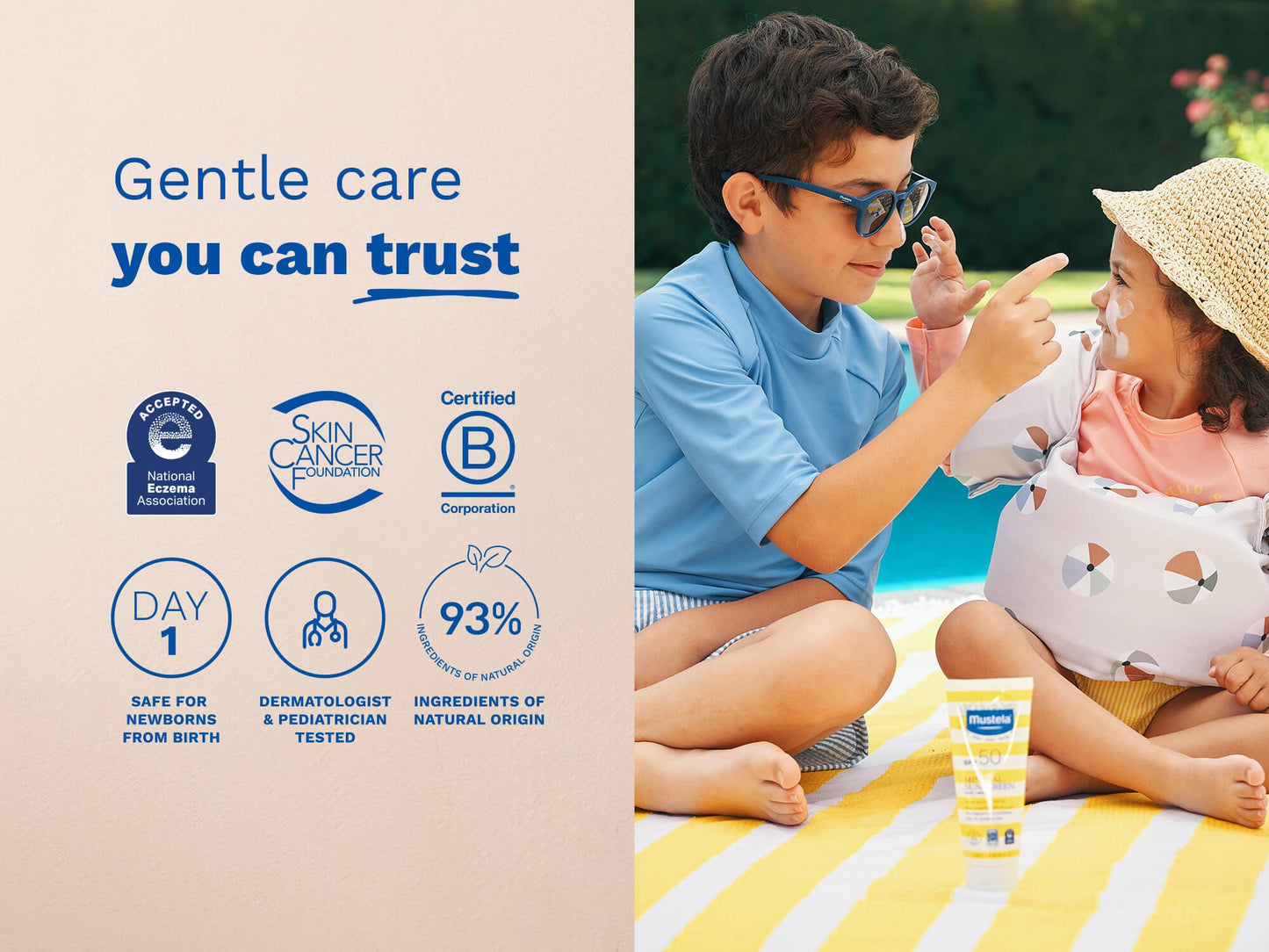 Mustela SPF 50 Mineral Sunscreen Lotion