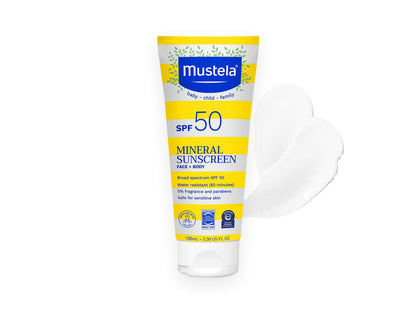 Mustela SPF 50 Mineral Sunscreen Lotion