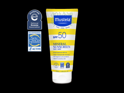 Mustela SPF 50 Mineral Sunscreen Lotion