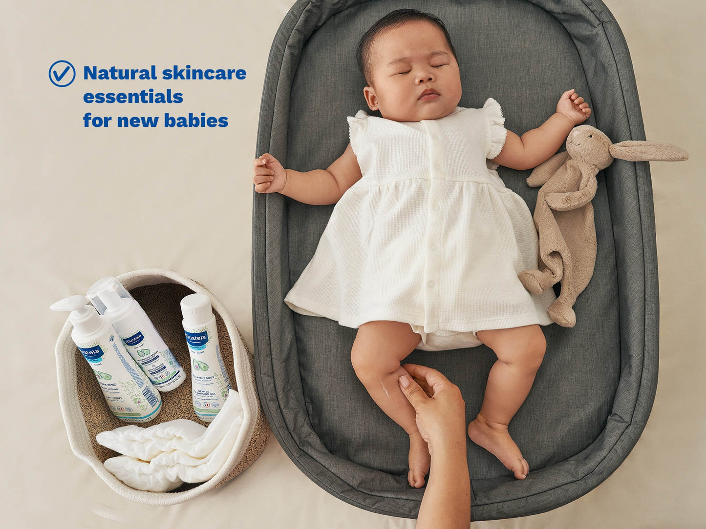Mustela Welcome Baby 4-Piece Gift Set
