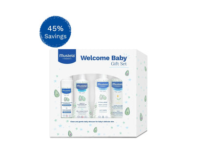 Mustela Welcome Baby 4-Piece Gift Set