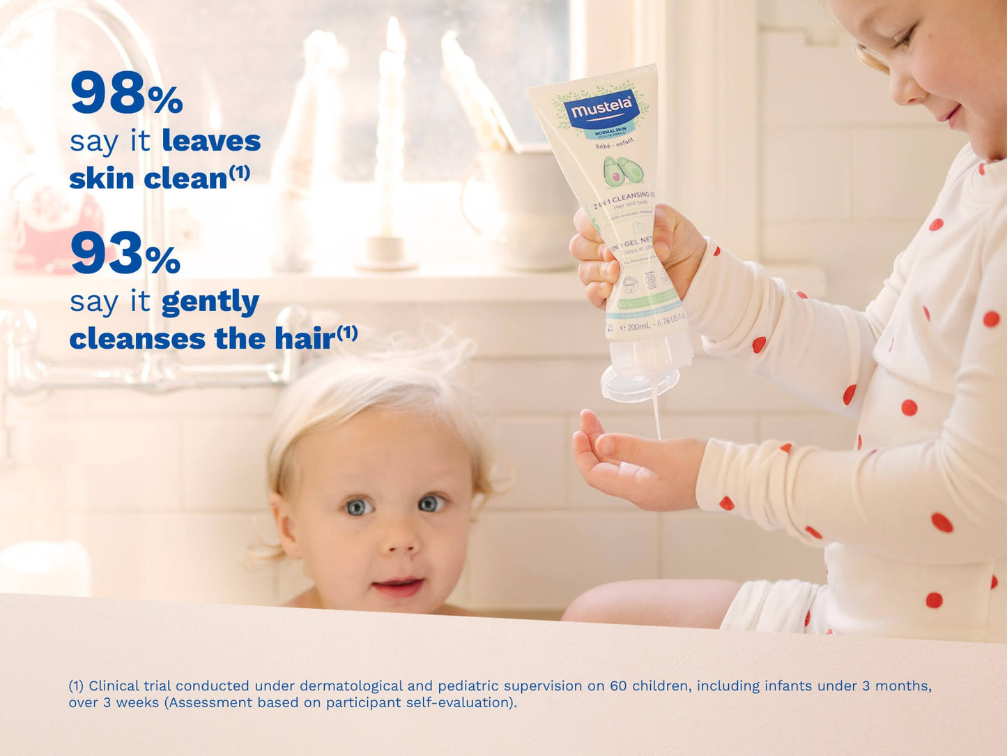 Mustela 2-In-1 Cleansing Gel