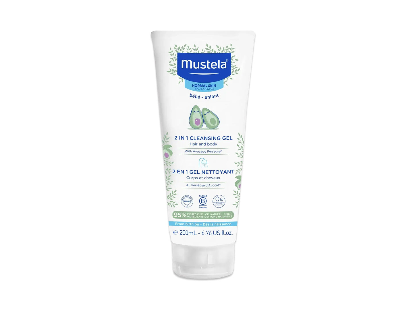 Mustela 2-In-1 Cleansing Gel