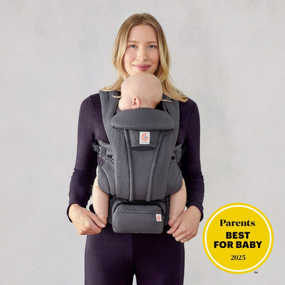Ergobaby Omni Deluxe Baby Carrier, Mesh - Graphite Grey