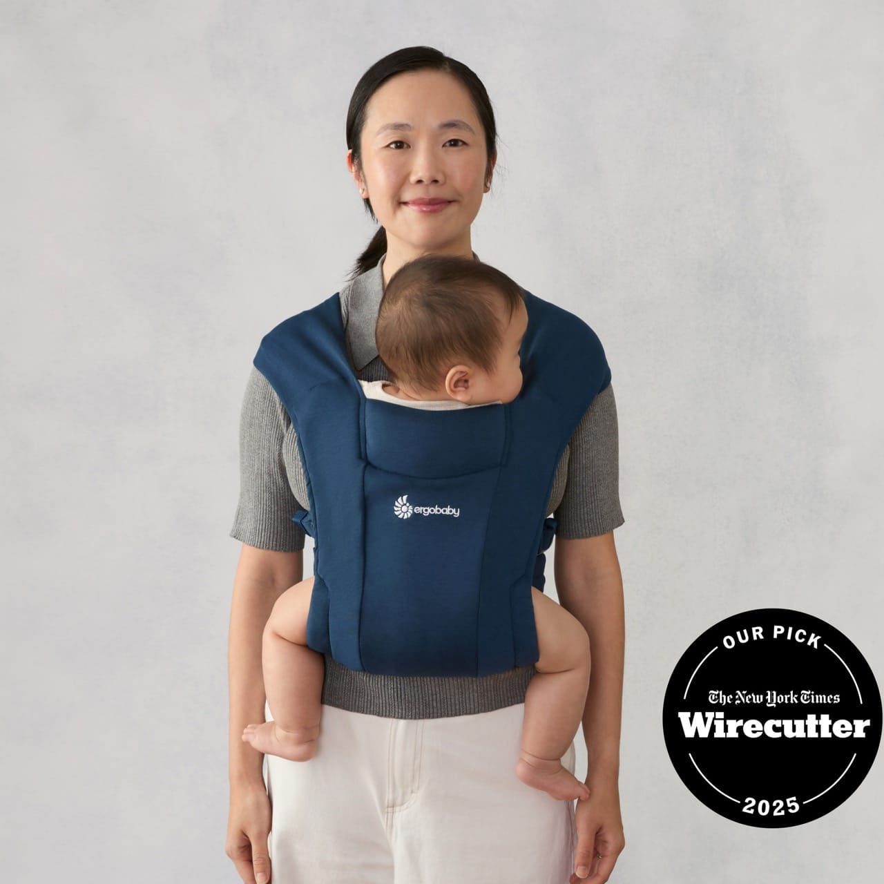 Ergobaby Embrace Knit Newborn Carrier Midnight Blue