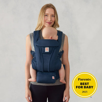 Ergobaby Omni Deluxe Baby Carrier, Mesh - Midnight Blue