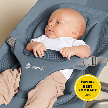 Ergobaby Evolve 3-in-1 Bouncer - Oxford Blue