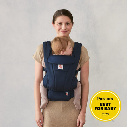 Ergobaby Omni Deluxe Baby Carrier, Cotton - Midnight Blue