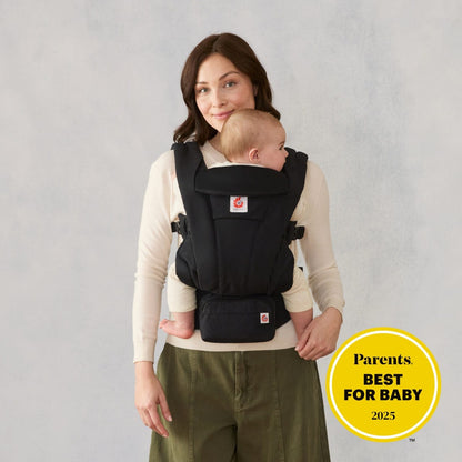 Ergobaby Omni Deluxe Baby Carrier, Cotton - Onyx Black
