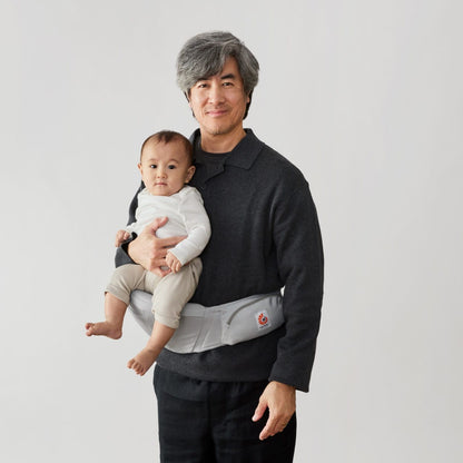 Ergobaby Lift Hip Seat Baby Carrier - Pearl Grey