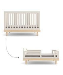 Oeuf Classic Toddler Bed - White/Birch - Image 3