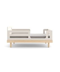 Oeuf Classic Toddler Bed - White/Birch