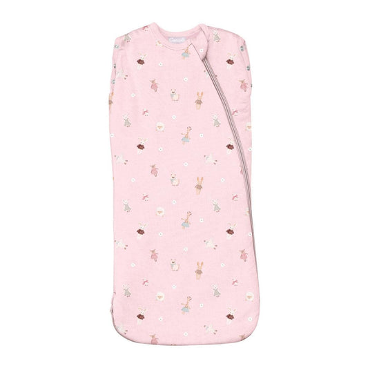 Coccoli Modal 1.5 TOG Swaddle Sleepsack - Plush on Light Pink - N