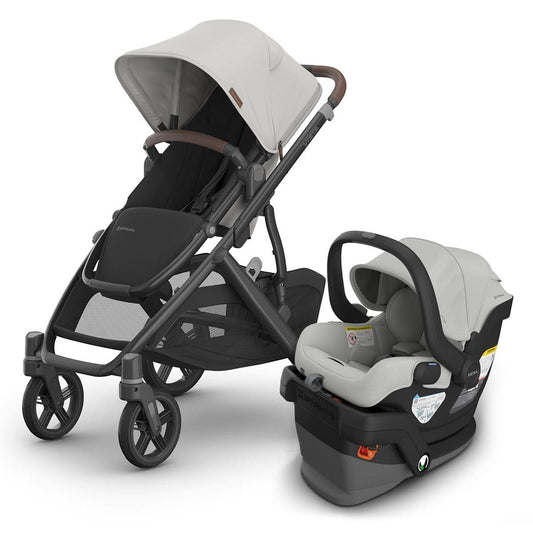 UPPAbaby Vista V3 + Mesa V3 Travel System Bundle - Savannah / Savannah - 0303-VSO-NA-SAV-1003-MSA-US-SAV