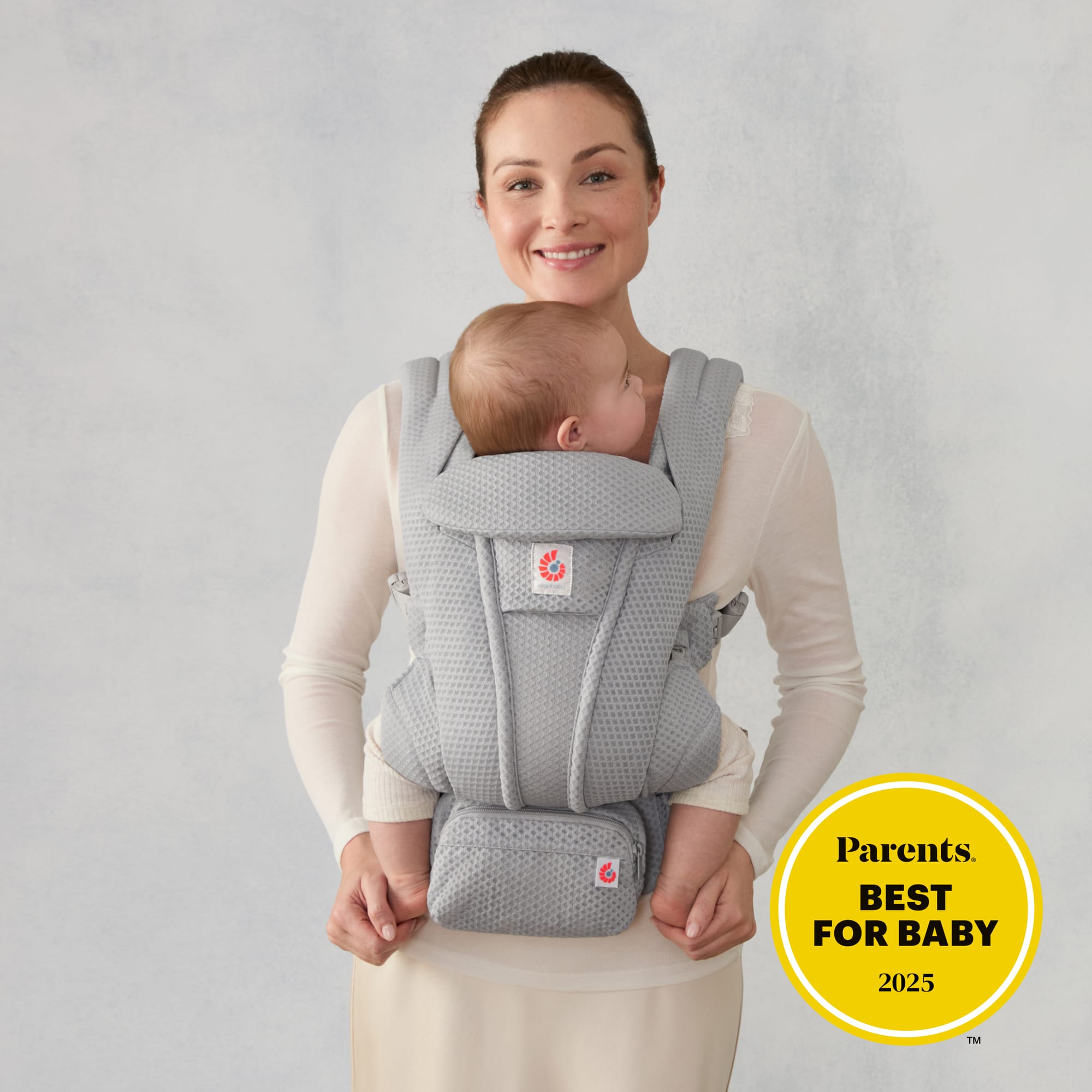 Ergobaby Omni Deluxe Baby Carrier, Mesh - Pearl Grey – Albee Baby