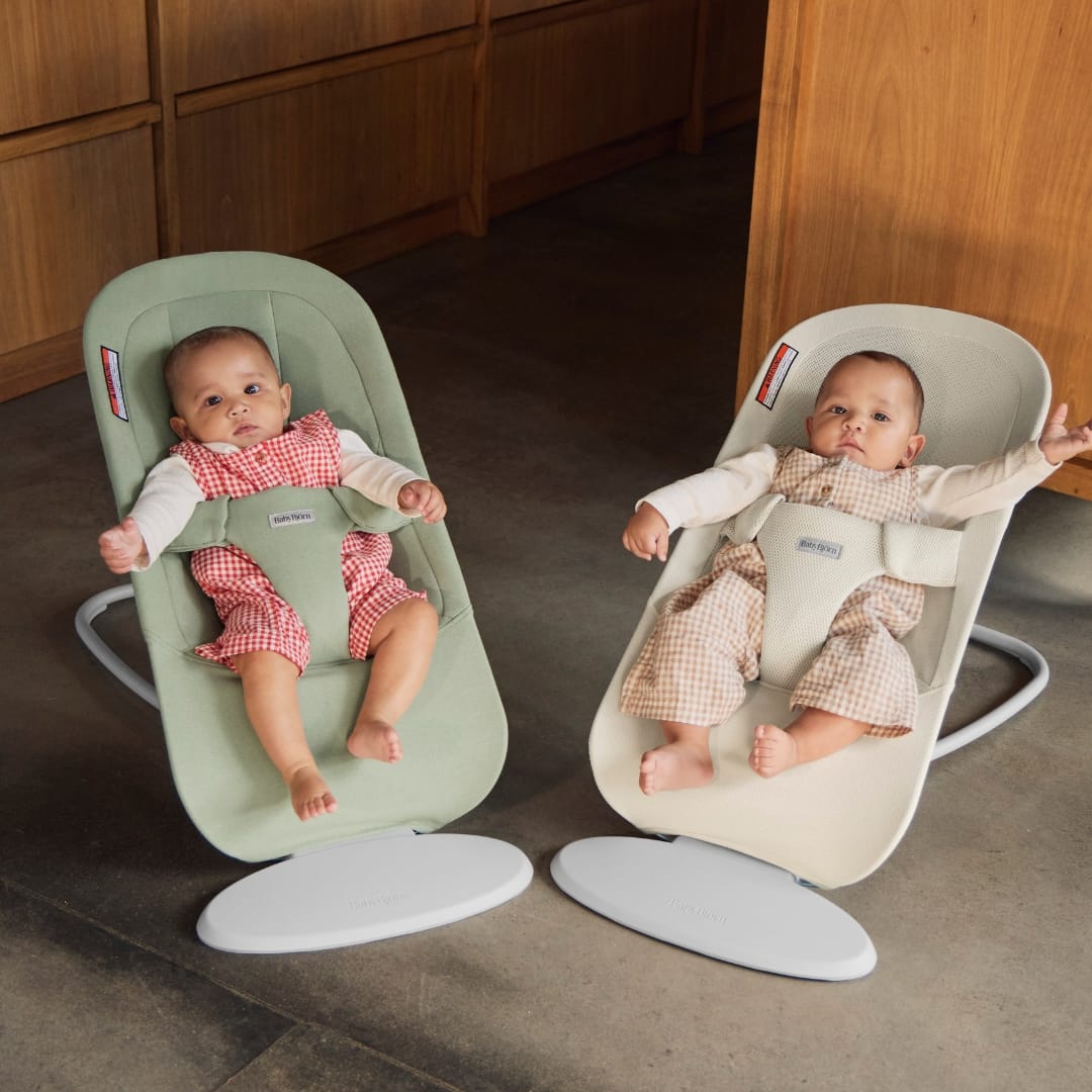 BabyBjörn Bouncer Begin - Mesh, Dark Gray