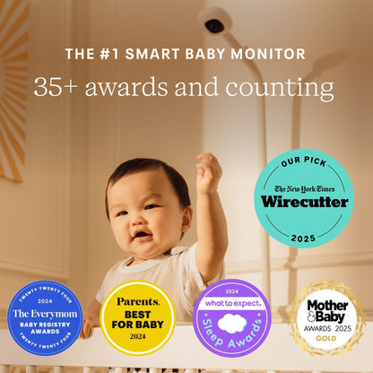 Nanit Pro Smart Baby Monitor & Wall Mount Gen 2 - N311NW