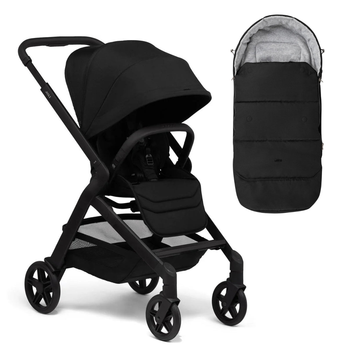Joolz Hub2 Stroller + Footmuff Bundle - Space Black