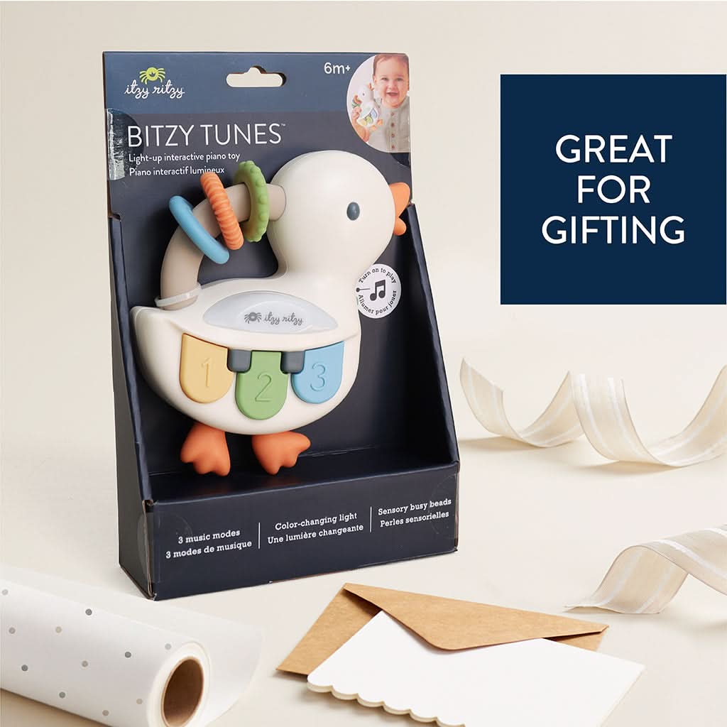 Itzy Ritzy Bitzy Tunes Sensory Musical Toy - Duck - Image 6