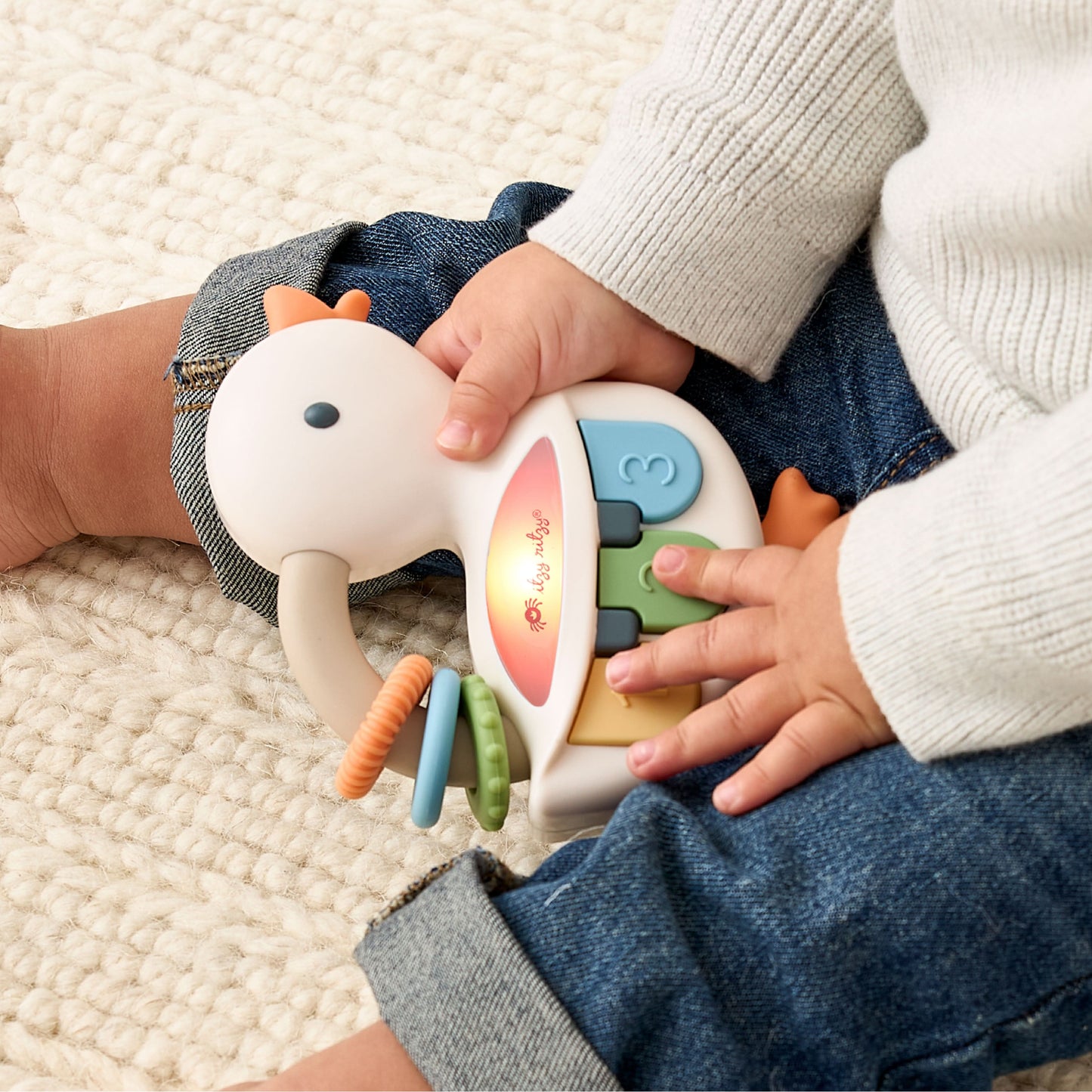 Itzy Ritzy Bitzy Tunes Sensory Musical Toy - Duck - Image 8