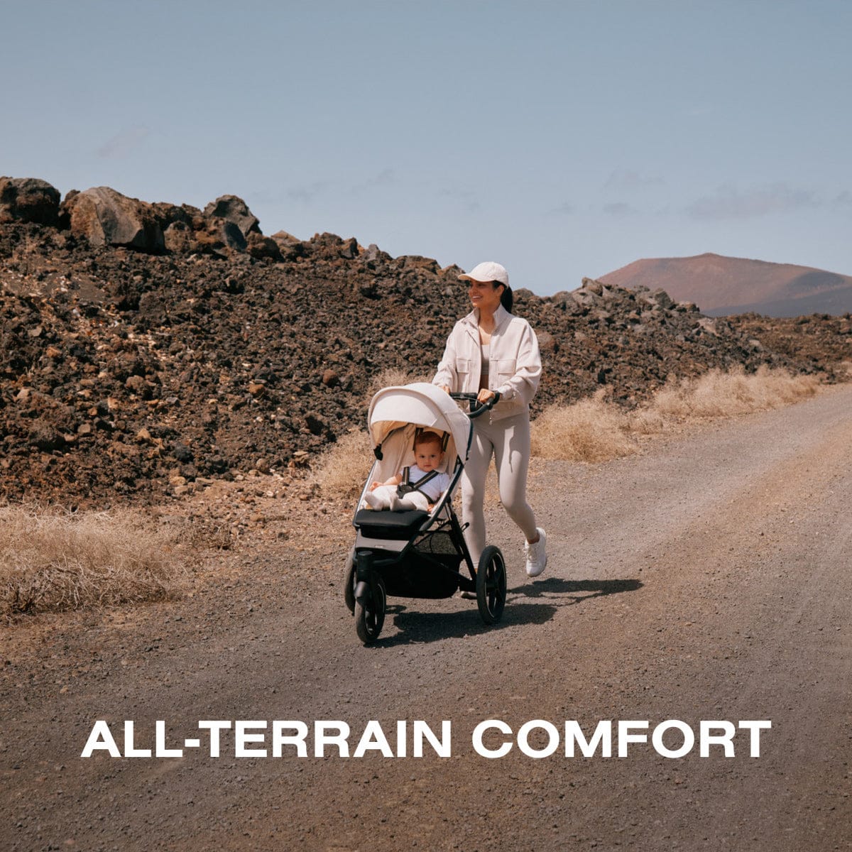 Cybex Avi Spin Jogging Stroller - Moon Black