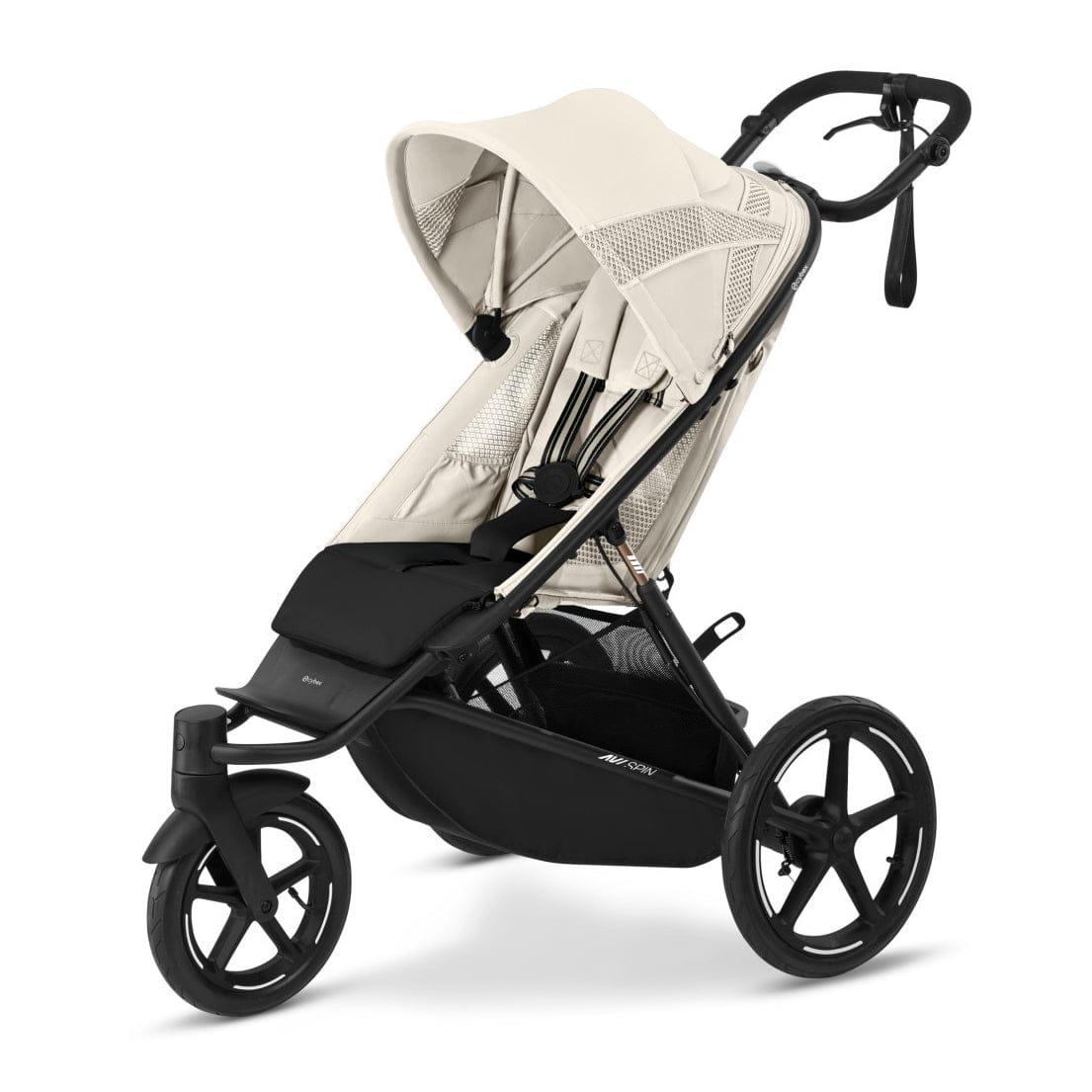 Cybex Avi Spin Jogging Stroller - Seashell Beige