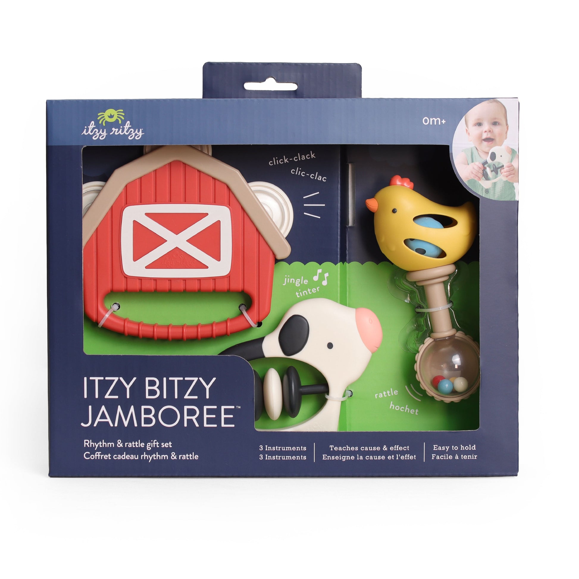 Itzy Ritzy Itzy Bitzy Jam Musical Toy - Farm - Image 9