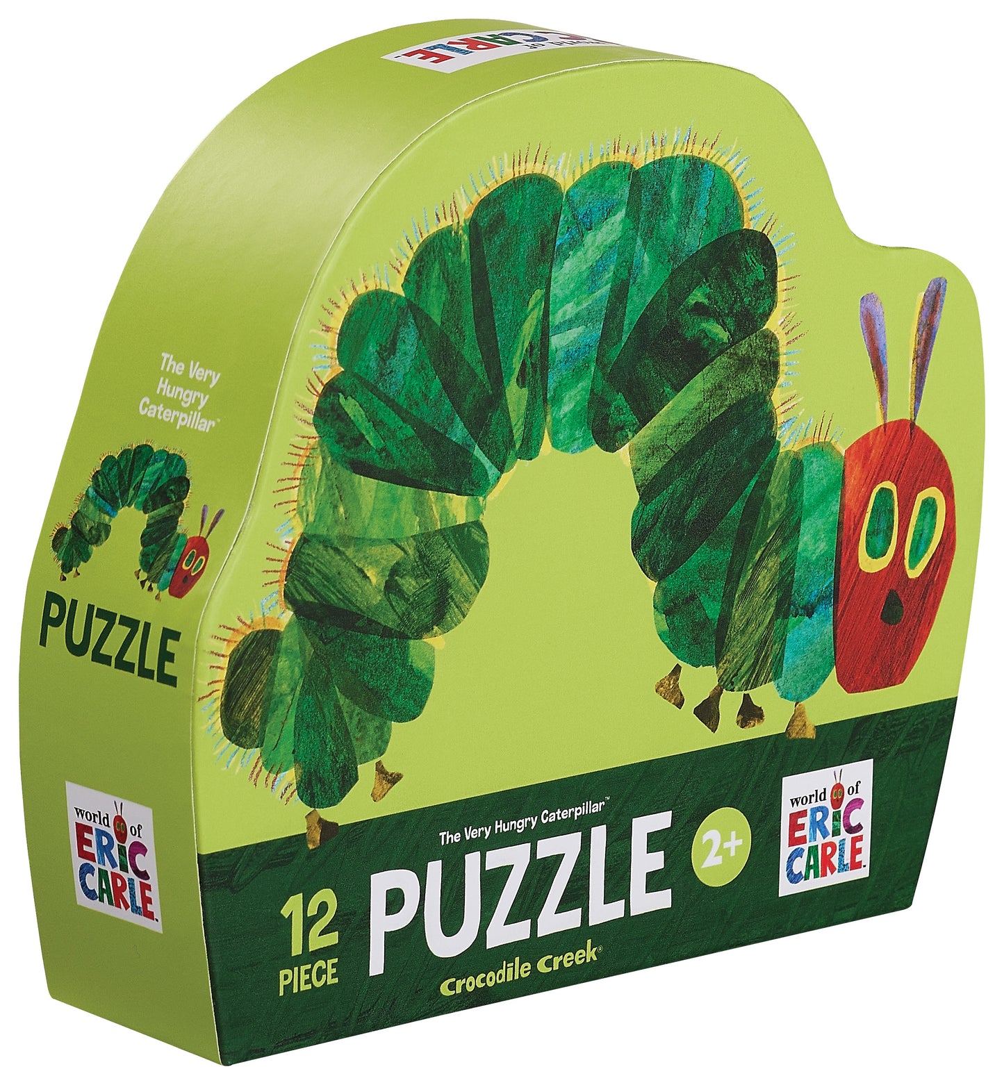 Crocodile Creek 12-Piece Mini Puzzle - The Very Hungry Caterpillar