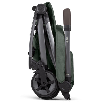 Joolz Aer2 Lightweight Compact Stroller + Nest to Seat Bundle - Forest Green - 440201-440211