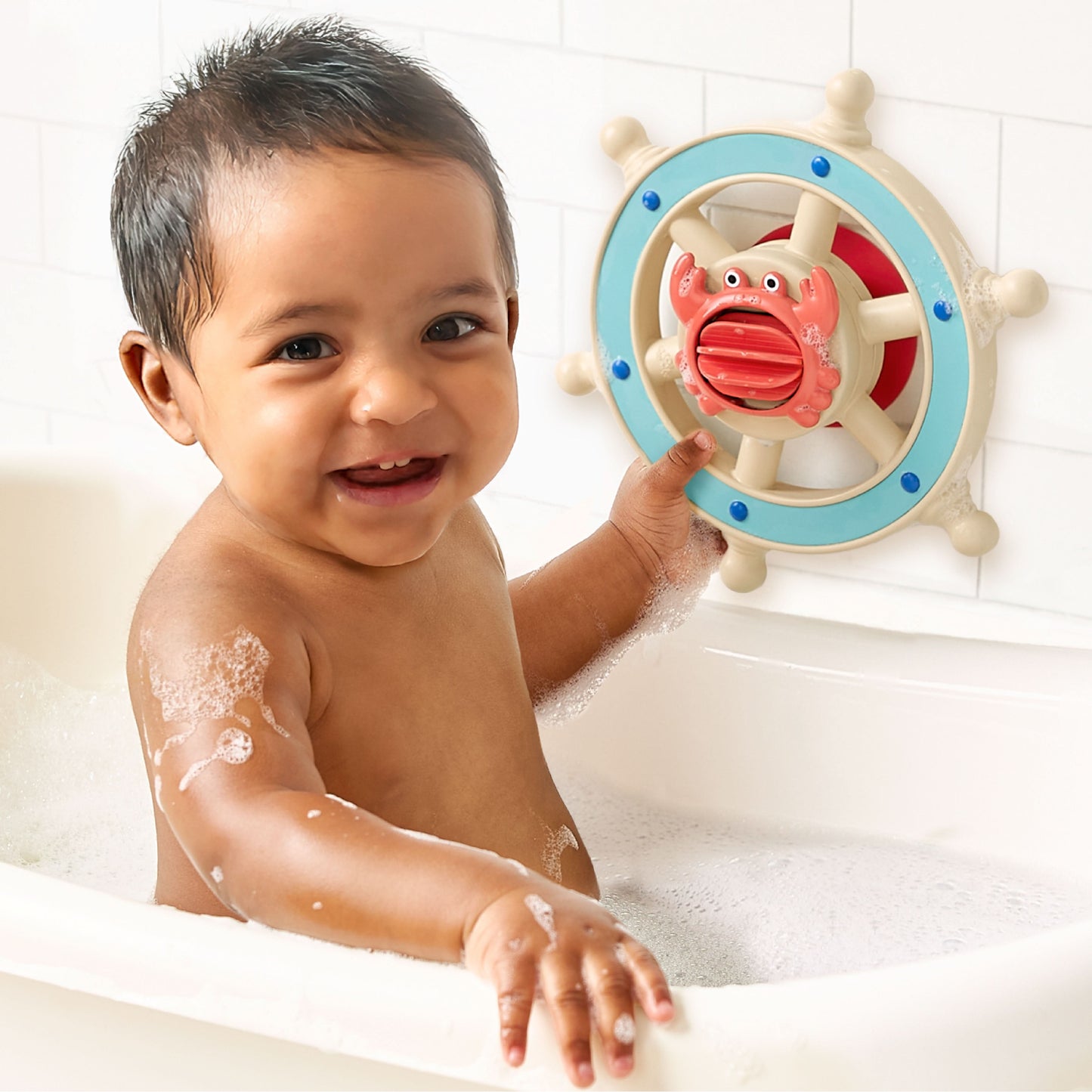 Itzy Ritzy Itzy Captain Bath Toy - Nautical Crab - Image 2