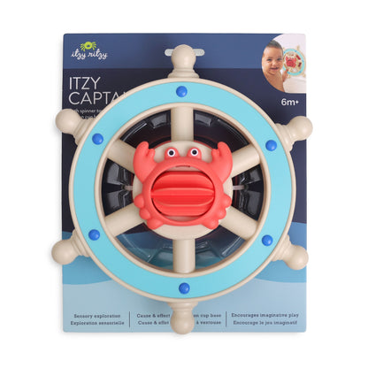 Itzy Ritzy Itzy Captain Bath Toy - Nautical Crab - Image 8