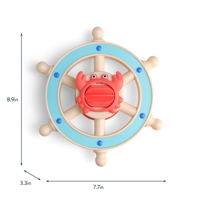 Itzy Ritzy Itzy Captain Bath Toy - Nautical Crab - Image 9