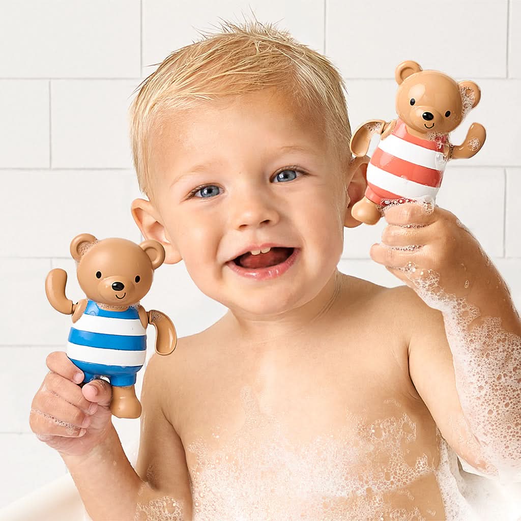 Itzy Ritzy Silly Swimmers Bath Toy - Bear - Image 2