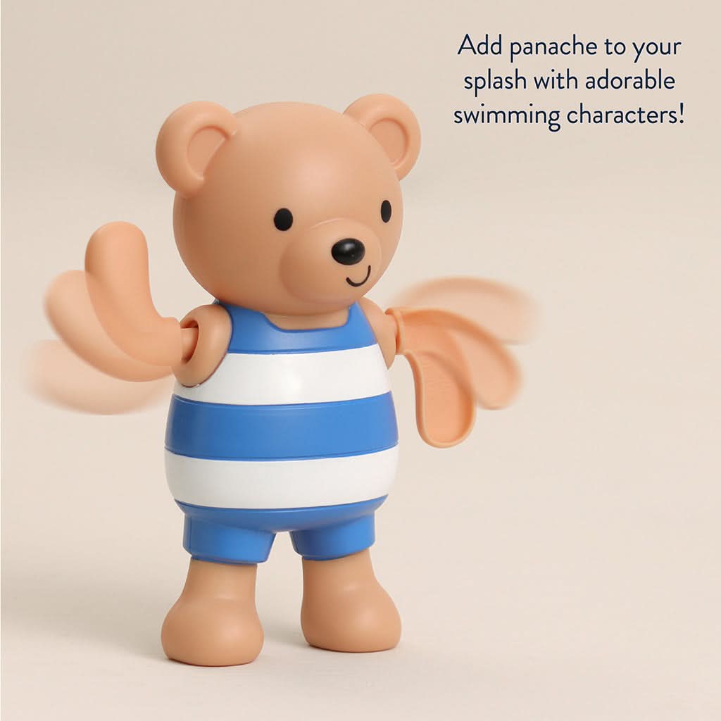 Itzy Ritzy Silly Swimmers Bath Toy - Bear - Image 5