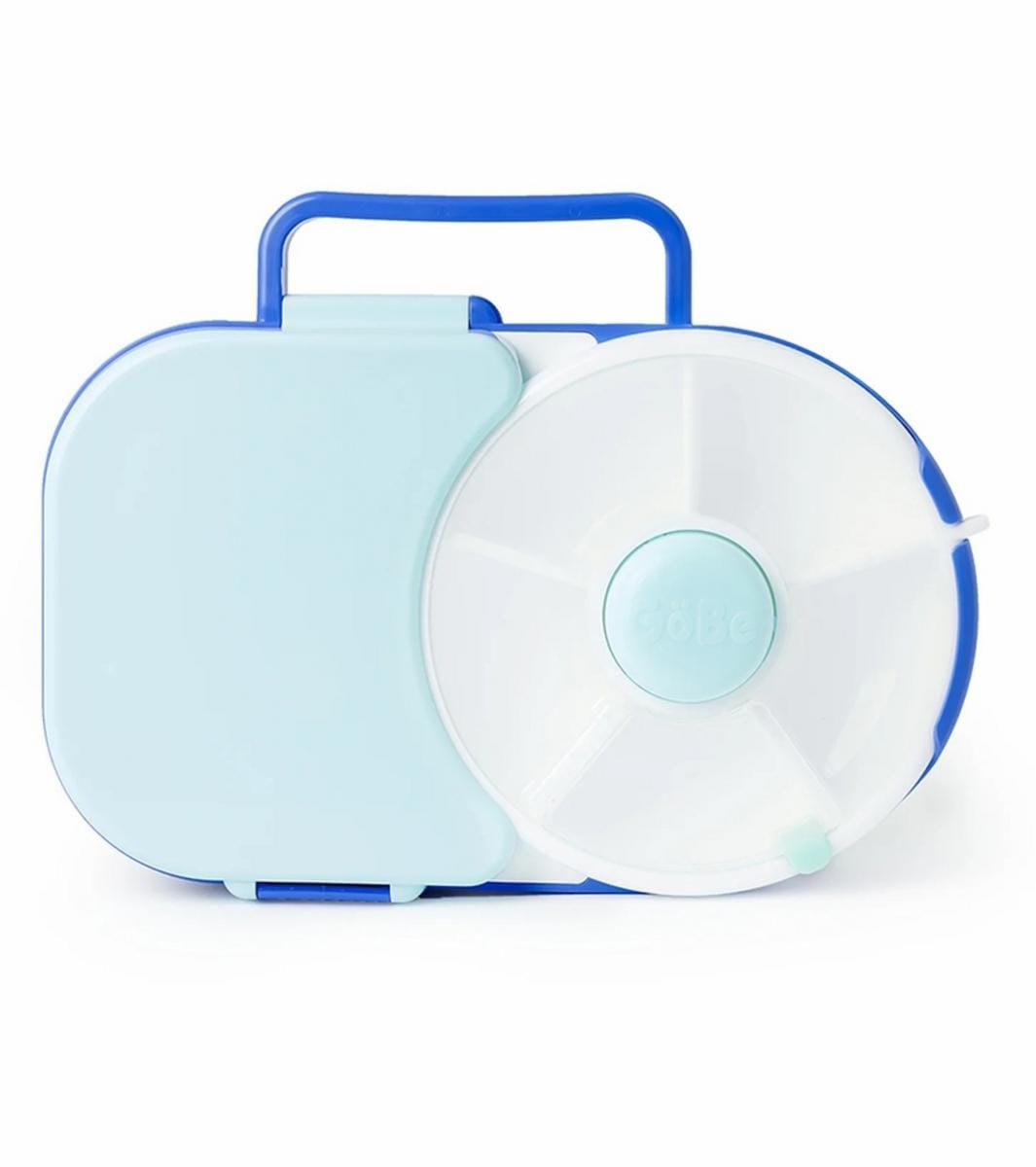 GoBe Kids Lunchbox with Snack Spinner - Blueberry Blue - LB-B-W