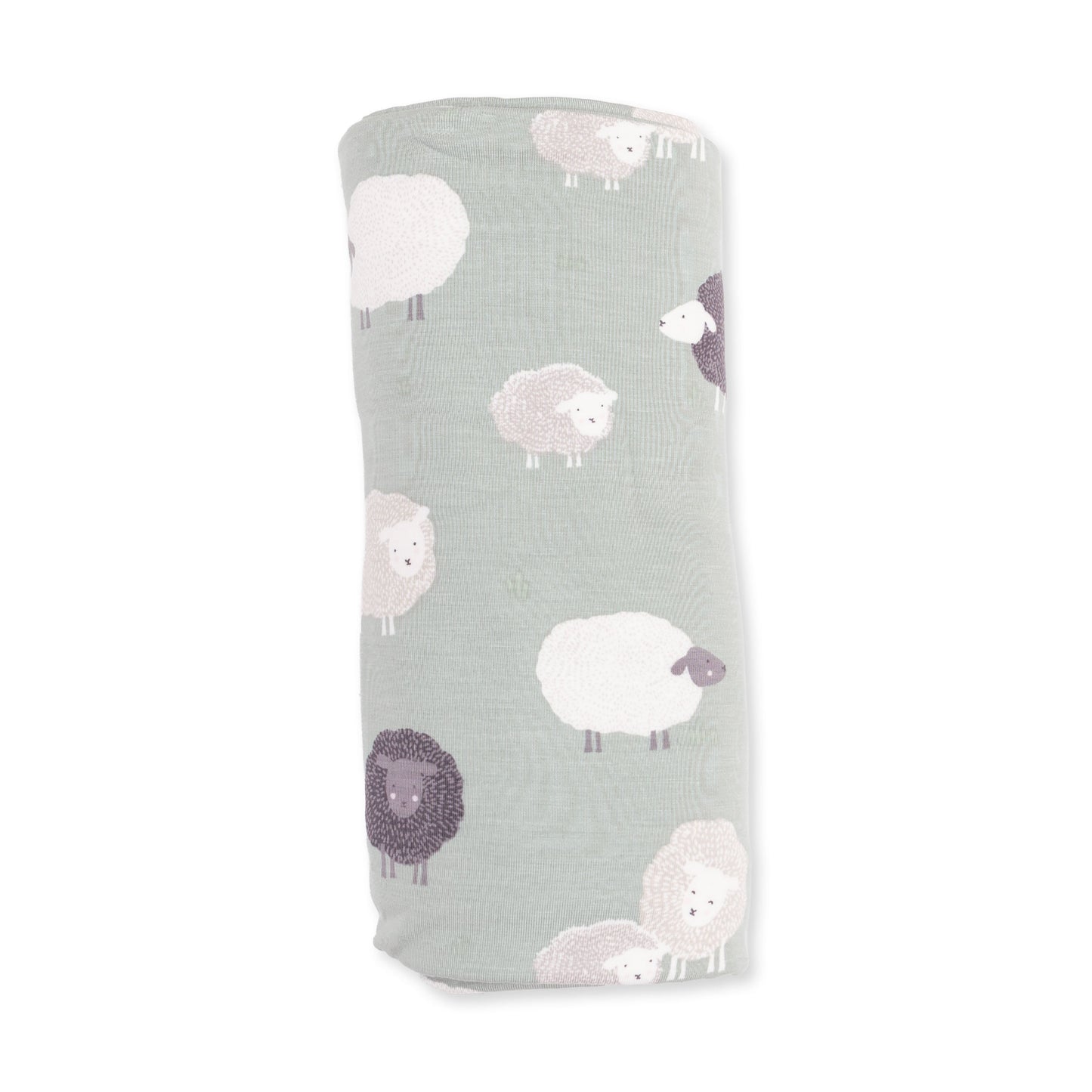 Angel Dear Black Sheep Swaddle Blanket