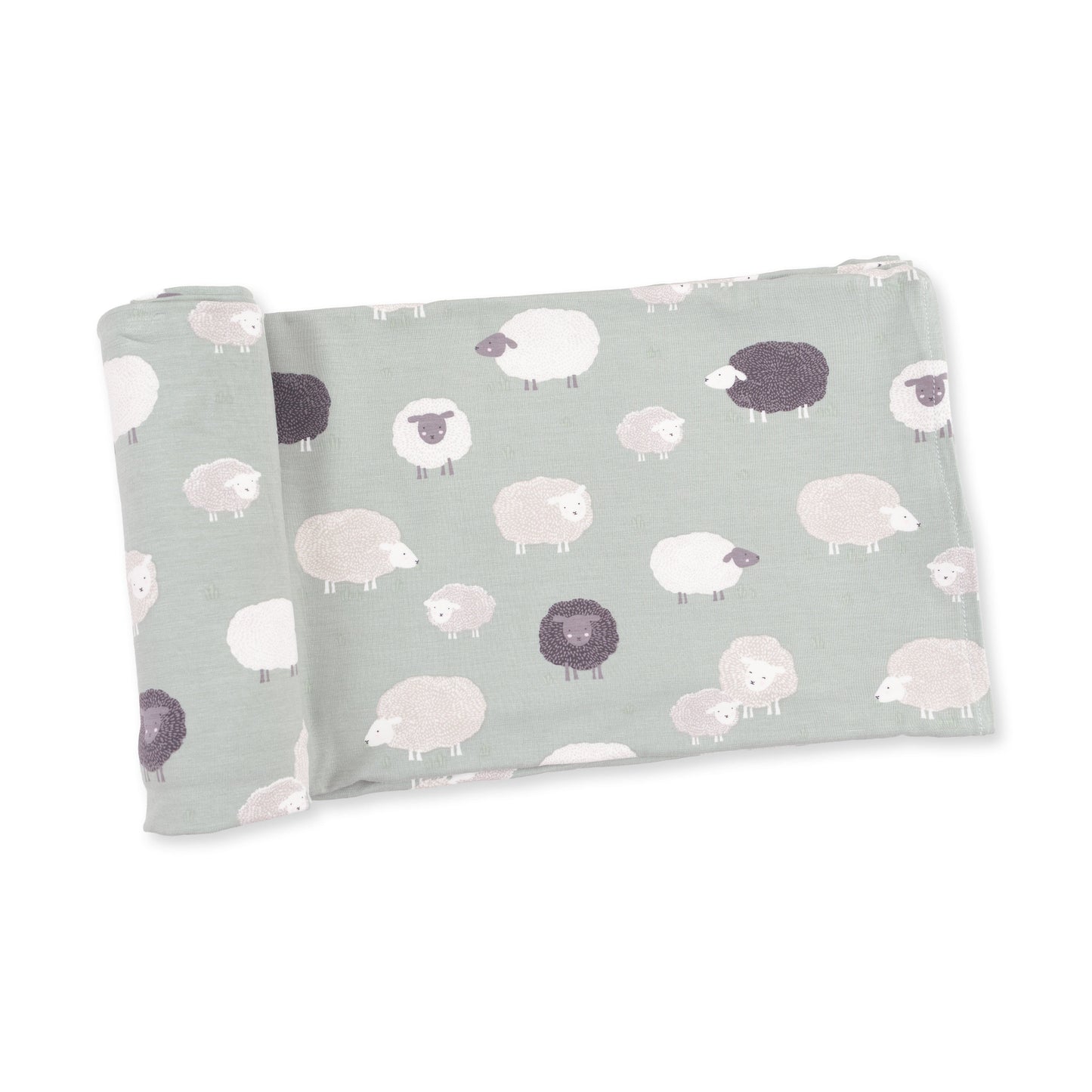 Angel Dear Black Sheep Swaddle Blanket