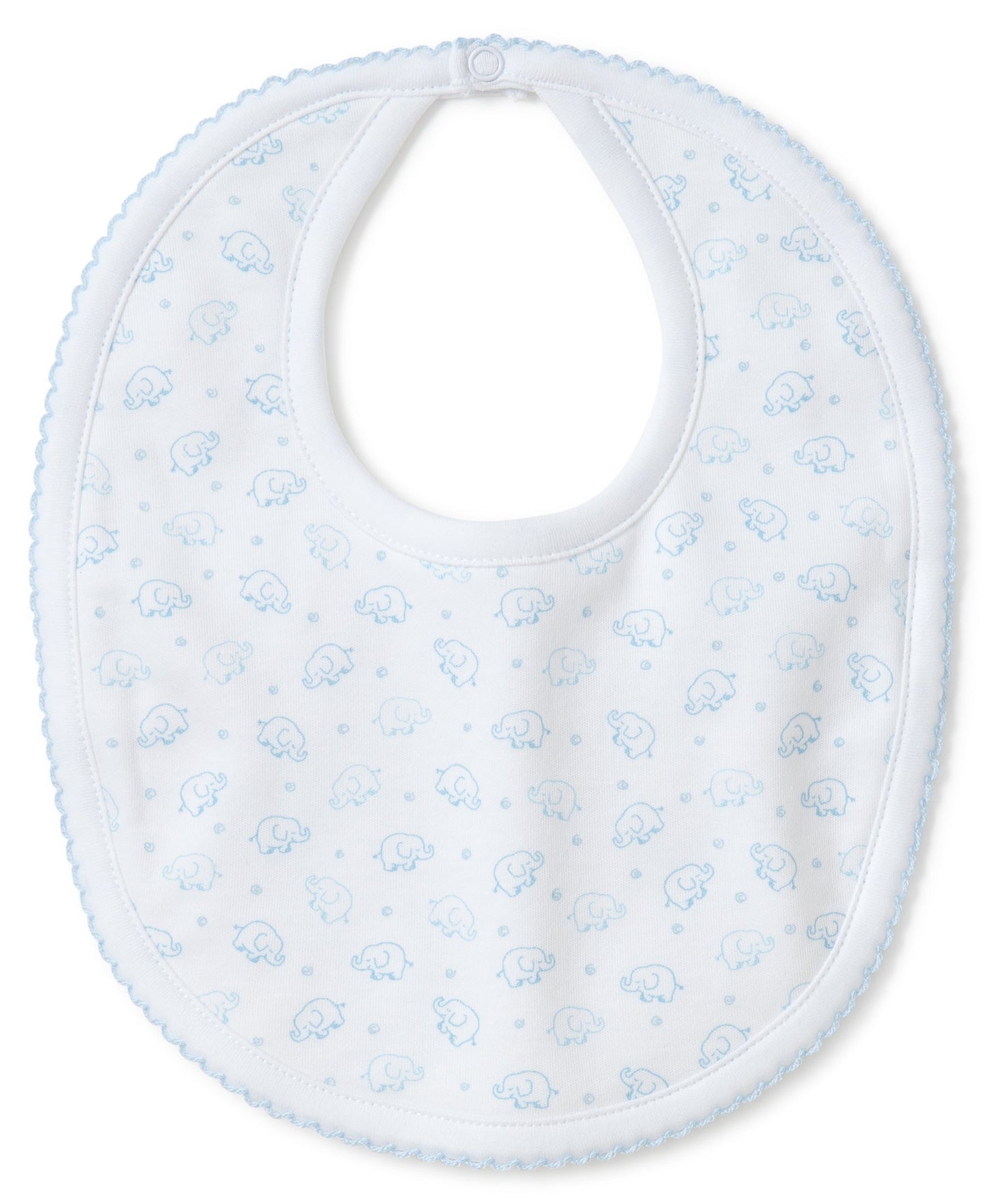 Kissy Kissy Bib - Ele-Fun Light Blue