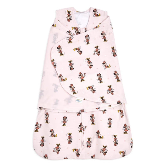 Halo 100% Cotton Swaddle TOG 1.5 - Disney™ Minnie Fun (Newborn) - 4968DI