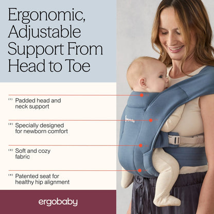 Ergobaby Embrace Carrier - Oxford Blue
