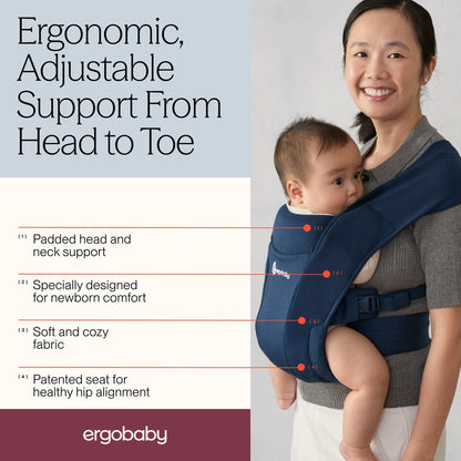 Ergobaby Embrace Carrier - Midnight Blue