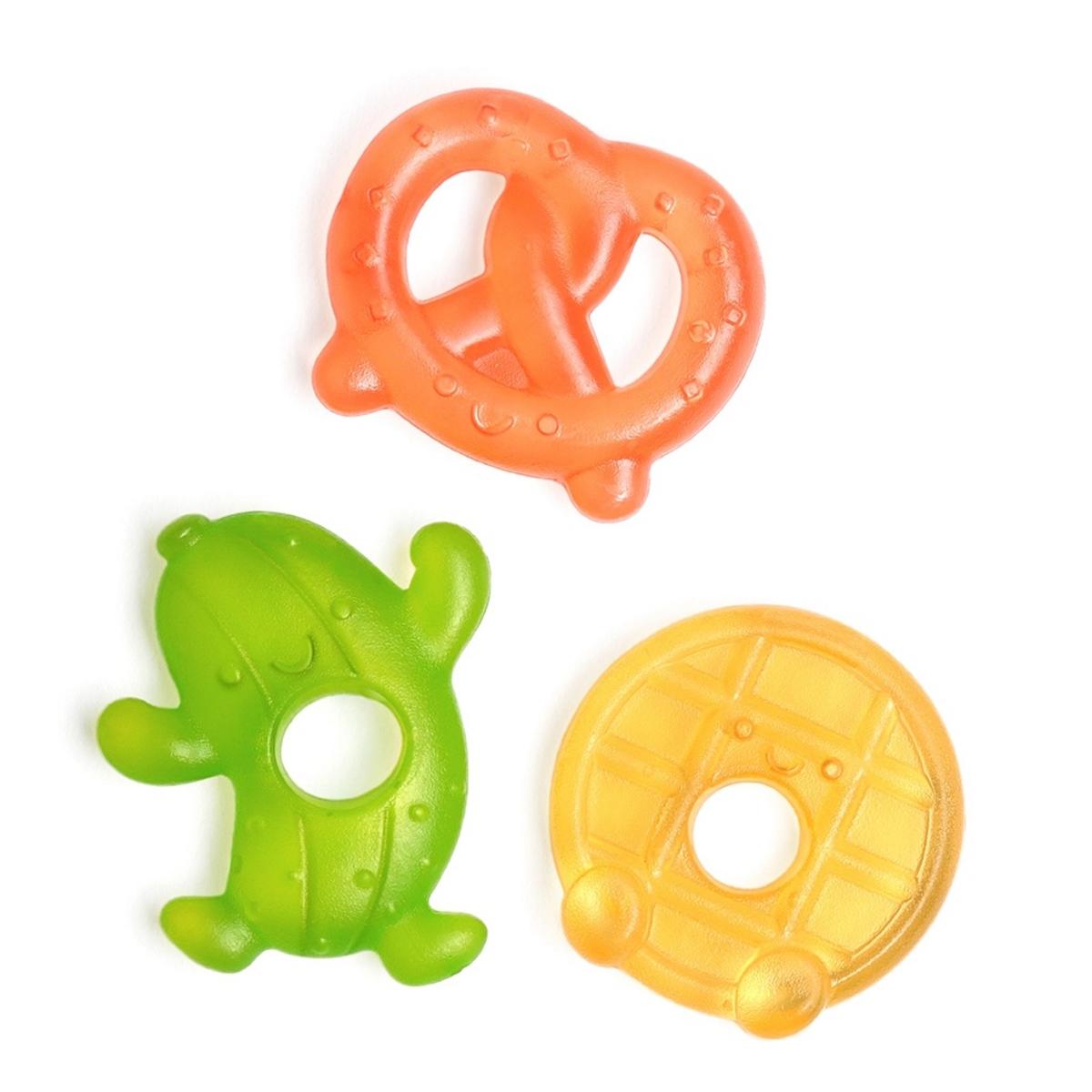 Itzy Ritzy Cutie Coolers Water-filled Teether - Silly Foods (3-Pack) - 604601760