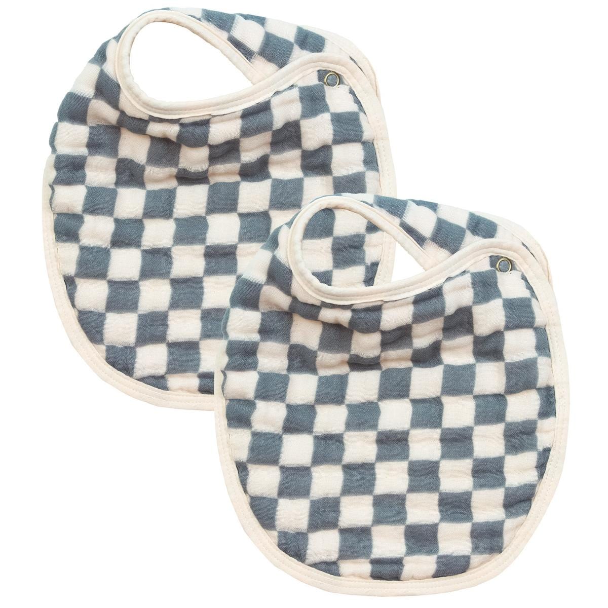 Lou Lou & Company Cloud Muslin Bib 2 pk - Miles / Cream