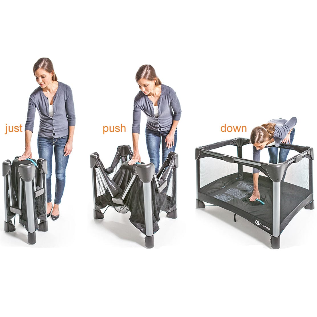 4moms 2014 Breeze Playard - Blue - 2000307